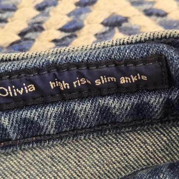 Citizens of Humanity Olivia High Rise Slim Ankle Button Fly Jeans size 26 - Picture 13 of 16
